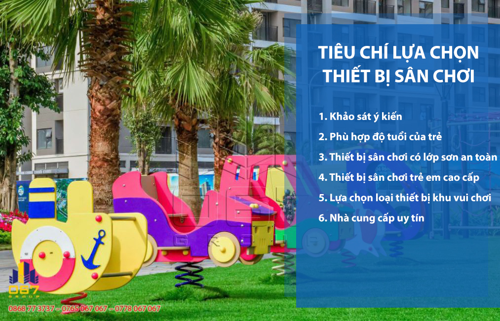 Choose quality play equipment to ensure children's safety