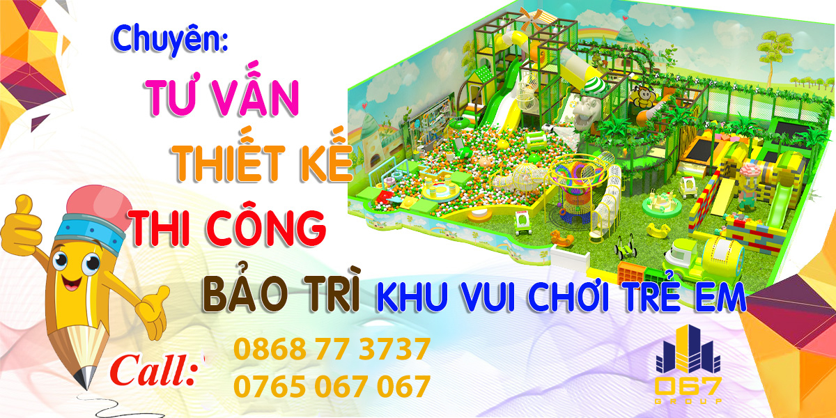 Thiết kế khu vui chơi đẹp, sáng tạo để thu hút sự chú ý của trẻ