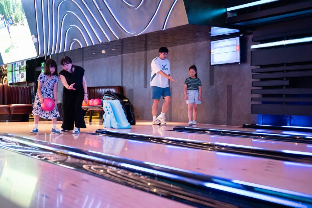 Bowling lane equipment installed by 067 Group at Hoiana